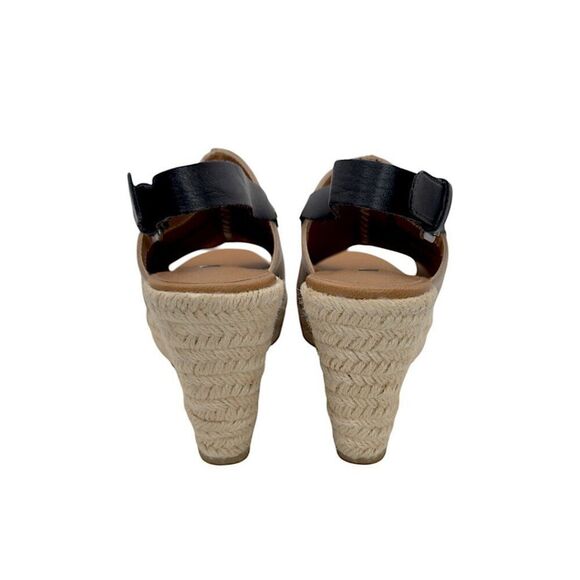 Dolcetta Selma Platform Espadrille Slingback Open-Toe Sandals | Beige 6 - Picture 5 of 10